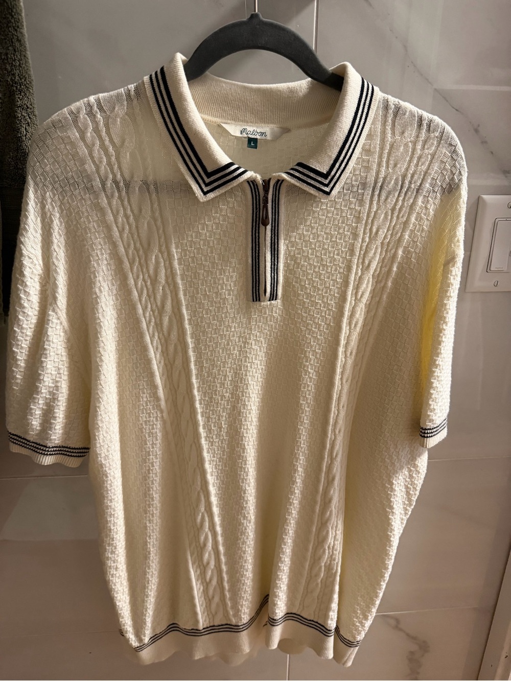 Malbon Navarro Knit Polo